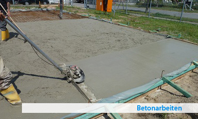 Betonarbeiten